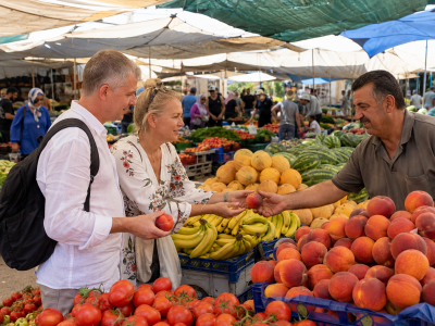 turkey-market-2026-intro-5b597f47-9d010a63 image Туристы покупают фрукты на местном рынке в Турции